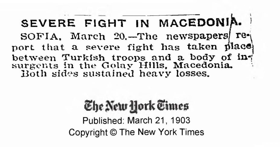 1903.03.21_The New York Times - Severe fight in Macedonia