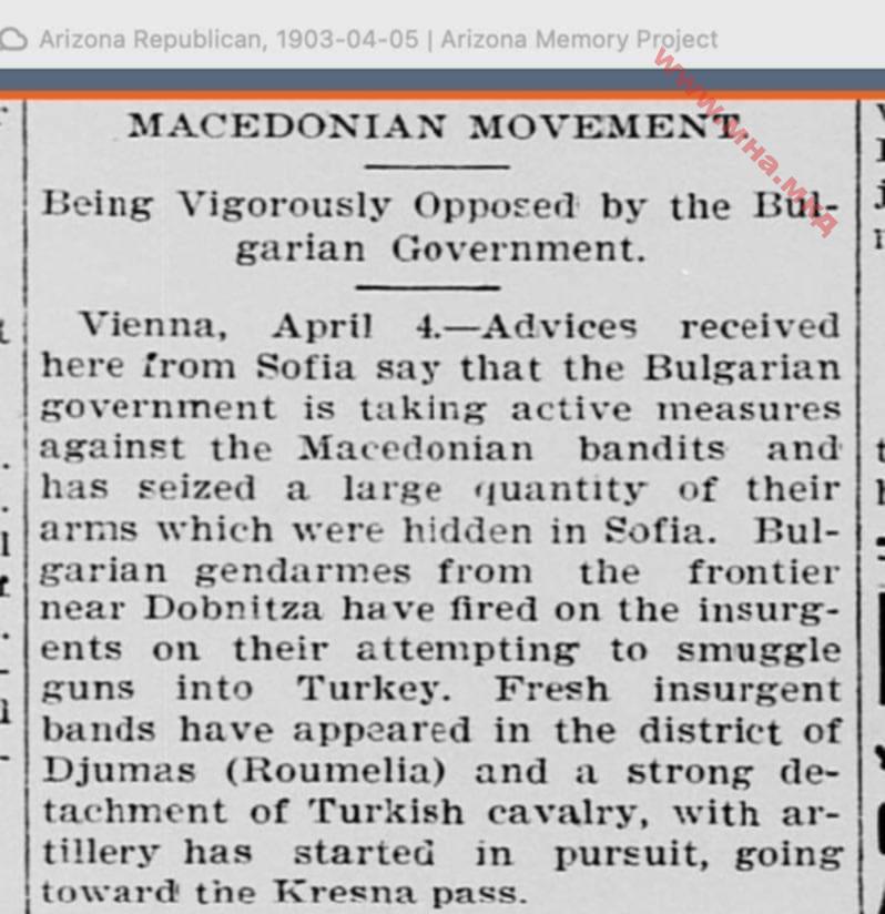 1903.04.05_Arizona Republican – Macedonian movement