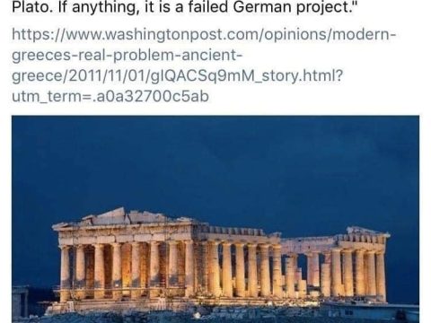 2011.11.01_George Zarkadakis – Modern Greece’s real problem – Ancient Greece, (Washington Post, Opinion)