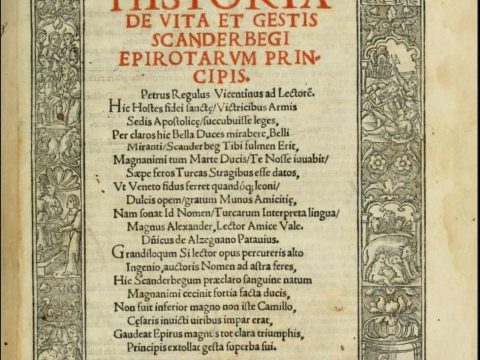 1508~1510_Marinus Barletius – ‘Historia de vita et gestis Scanderbegi Epirotarum principis’