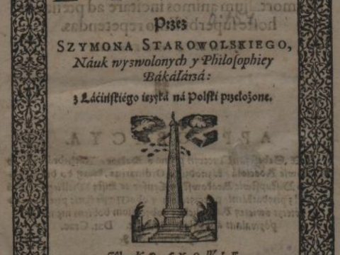 1618_Szymona Starowolskiego – ‘Wielkiego Turka Listy’; Kraków