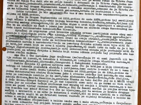 1979.02.28_Hrvatski narodni oslobodilački pokret (Hamilton), Predsedniku okružnog suda (Skopje), писмо 1979.02.28_Hrvatski narodni oslobodilački pokret (Hamilton), Predsedniku okružnog suda (Skopje), писмо