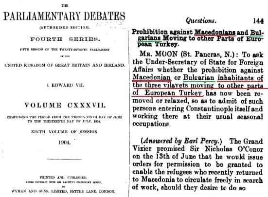 1904_Great Britain 27th Parliament – ’Parliamentary Debates‘, London 1904_Great Britain 27th Parliament - ’Parliamentary Debates‘, London