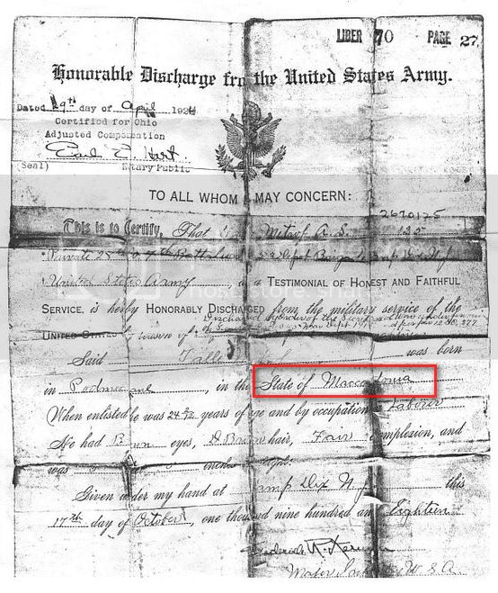 1924.04.09_Honorable Discharge from the USArmy