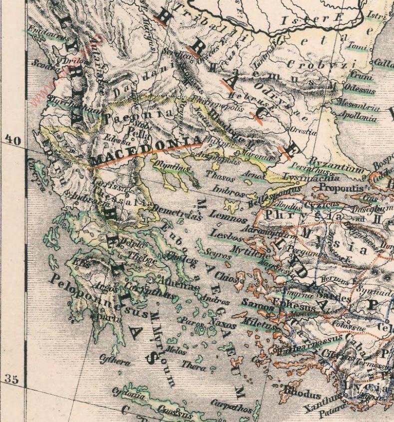 -0400 - -0323 « 1858_Heinrich Kiepert - 'Imperia Persarum et Macedonum', London-Edinburgh (Williams & Norgate)