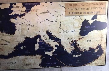 1000+_Карта со Македонија и Далмација, Ла Коруња, Шпанија
