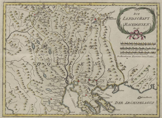 1800-_Franz Johan Joseph von Riley (1766-1818) - Map of Greater Macedonia, Library of Congress of the US