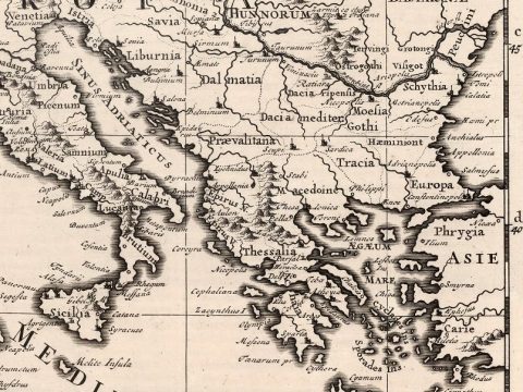 1720_Henri Chatelain - „Nouvelle carte pour servir a l'Historie de l'Empire d'Orient“, t7, n5, Amsterdam