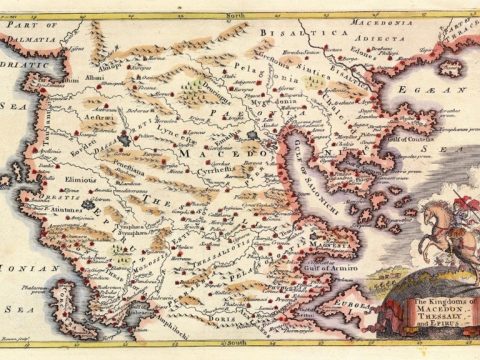1774_Christopherus Cellarius - 'The Kingdoms of Macedon.-Thessaly.-and Epirus'