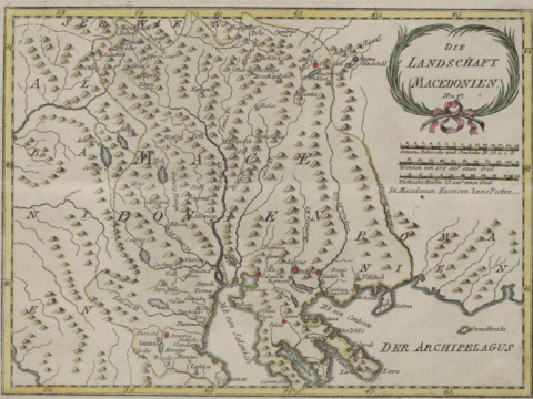 1800-_Franz Johan Joseph von Riley (1766-1818) - Map of Greater Macedonia, Library of Congress of the US