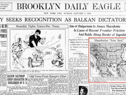 1928.01.08_Guy Hickok – The Brooklyn Daily Eagle newspaper, New York