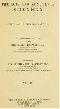 1400~ « 1837_Townsand George, George Cattley, Stephen Reed - 'The acts and monuments of John Foxe'