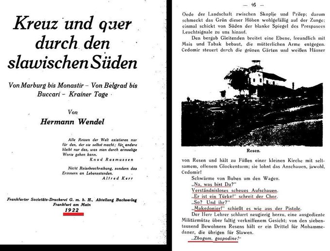 1922_Hermann Wendel - 'Kreuz und quer durch den Slawischen Süden', Frankfurt