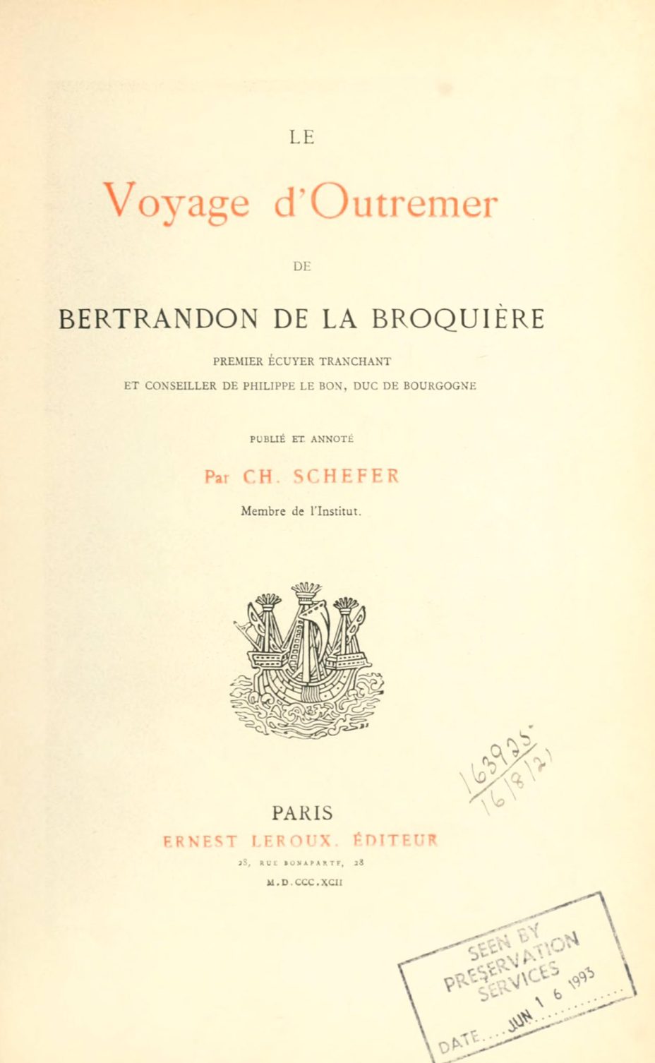 1433_Bertrandon de la Brocquiere- “Le Voyage d’Outremer – Recueil de voyages et de dokumentes pour sevir á l`Historie de la géographie”, p.200