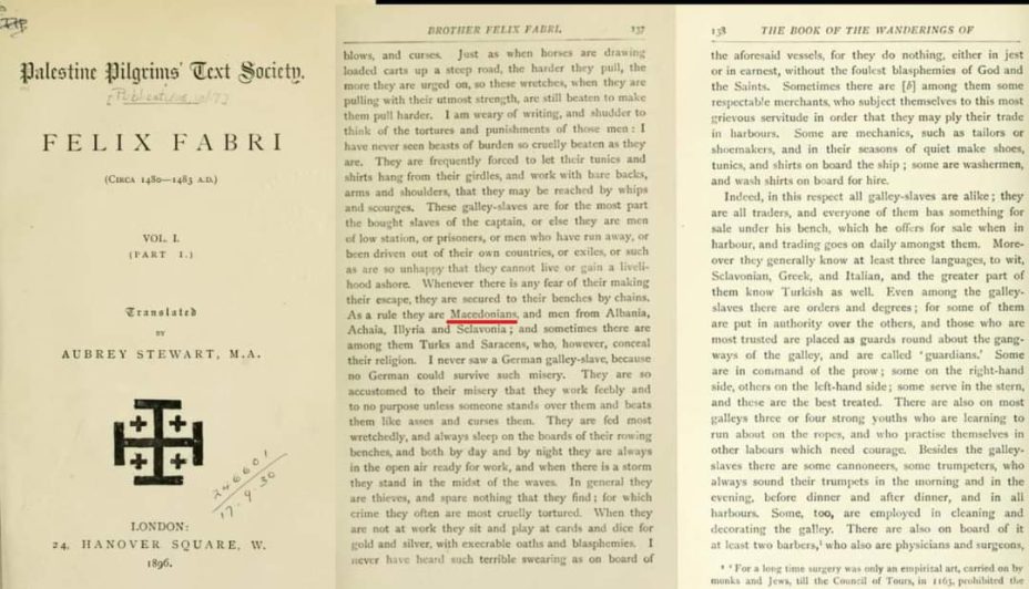 1480 – 1483 « 1896_Aubrey Stewart – ’The book of wanderings of brother Felix Fabry‘, London 1480 – 1483 « 1896_Aubrey Stewart - ’The book of wanderings of brother Felix Fabry‘, London