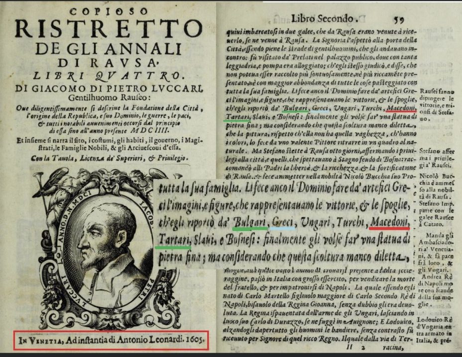 1605_Giacomo Luccari (Jakov Lukarević) - 'Copioso Ristretto Degli Annali Di Ravsa. Libri Qvattro', Venetia (Antonio Leonardi)