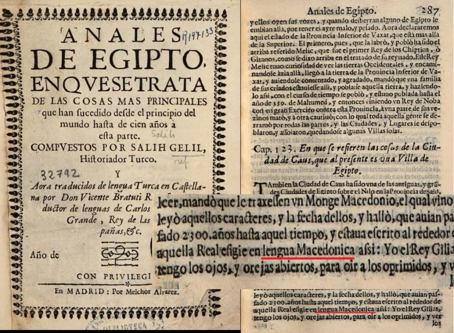 1678_Salih Gelil - ’Anales de Egipto‘, Madrid