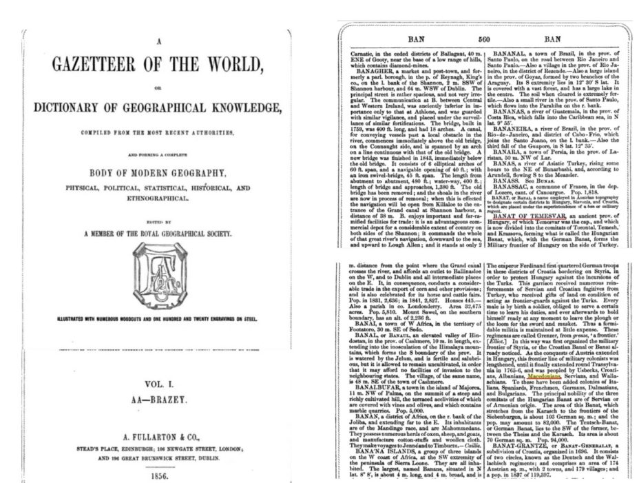 1765 « 1856_A-A. Brazey – ‘A Gazeteer of the World..’, vI, Edinburgh – London – Dublin 1765 « 1856_A-A. Brazey - 'A Gazeteer of the World..', vI, Edinburgh - London - Dublin