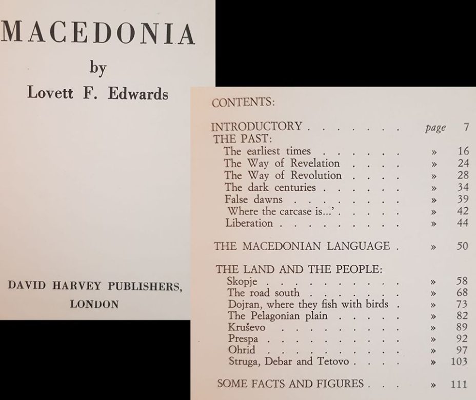1933_Lovett F. Edwards – ’Macedonia‘, London, (David Harvey Publishers) 1933_Lovett F. Edwards - ’Macedonia‘, London, (David Harvey Publishers)