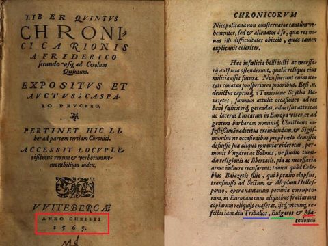 1565_A. Friderico – ‘Chronicicarionis’ 1565_A. Friderico - 'Chronicicarionis'
