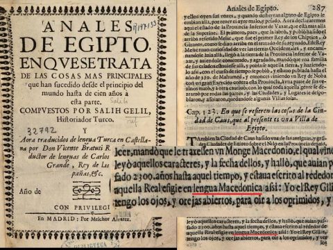 1678_Salih Gelil - ’Anales de Egipto‘, Madrid