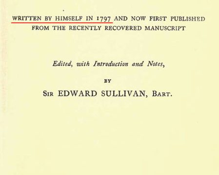 1797 « 1906_Sir Edward Sullivan – ‘Buck Whaley’s Memoirs including his journey to Jerusalem’, London 1797 « 1906_Sir Edward Sullivan - 'Buck Whaley’s Memoirs including his journey to Jerusalem', London