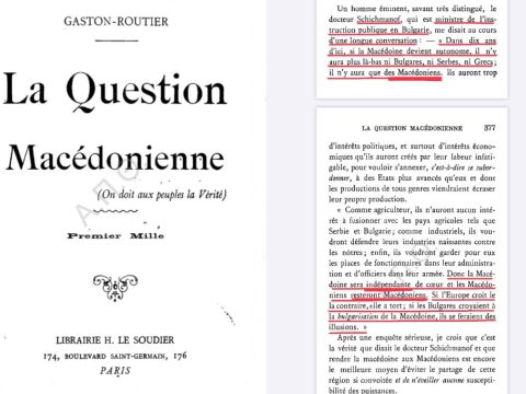 1903_Gaston-Routier – ‘La Macedoine et la question Macédonienne’, Paris 1903_Gaston-Routier - 'La Macedoine et la question Macédonienne', Paris