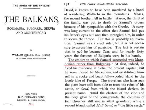 1000~ « 1911_William Miller - 'The Balkans'