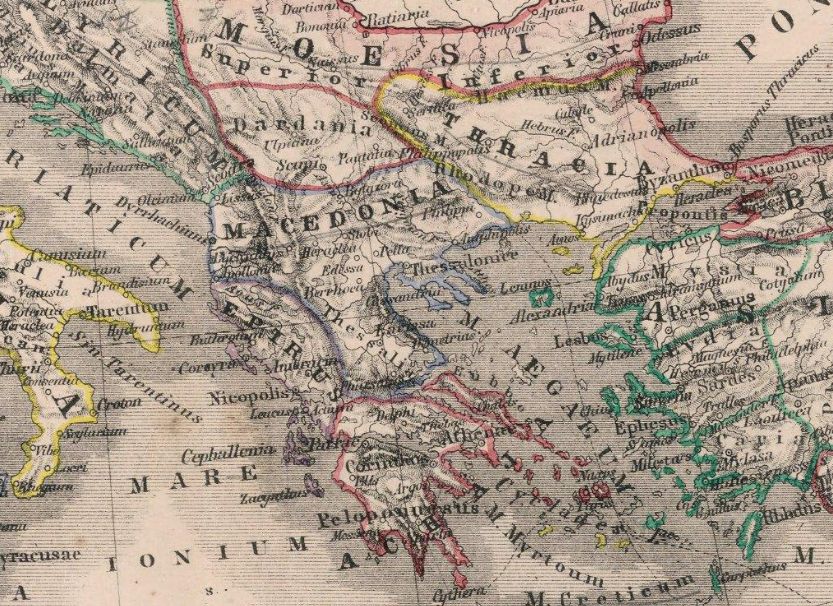 -0168+ « 1861_Heinrich Kiepert – ‘Tab. X. Imperium Romanum‘, Berlin (Dietrich Reimer) -0168+ « 1861_Heinrich Kiepert - 'Tab. X. Imperium Romanum‘, Berlin (Dietrich Reimer)