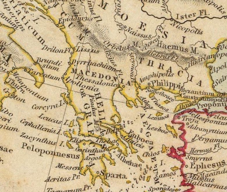1842_Philip Smith, Society for the Diffusion of Useful Knowledge (UK) – ’World as known to the ancients.‘, London 1842_Philip Smith, Society for the Diffusion of Useful Knowledge (UK) - ’World as known to the ancients.‘, London