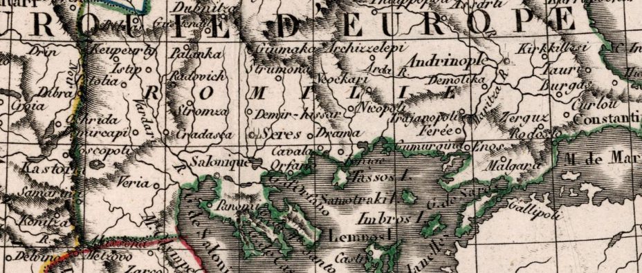 1825_Felix Delamarche – ’Turquie D’Europe … 1825‘, Paris (F. Delamarche) 1825_Felix Delamarche - ’Turquie D'Europe ... 1825‘, Paris (F. Delamarche)