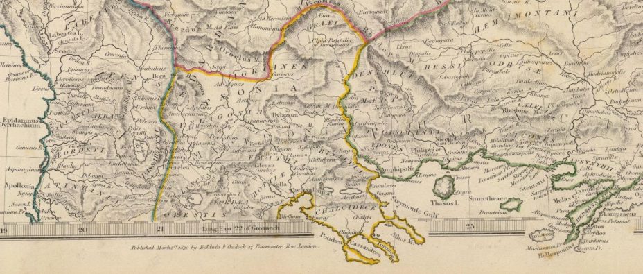 1830_Society for the Diffusion of Useful Knowledge (UK) - ’Ancient Macedonia, Thracia, Illyria, Moesia, and Dacia.‘, London