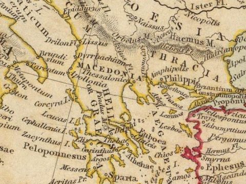 1842_Philip Smith, Society for the Diffusion of Useful Knowledge (UK) – ’World as known to the ancients.‘, London 1842_Philip Smith, Society for the Diffusion of Useful Knowledge (UK) - ’World as known to the ancients.‘, London