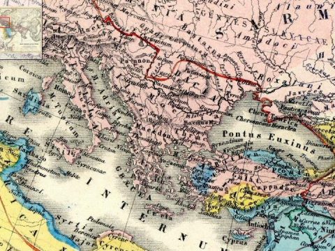 1869_Heinrich Kiepert Atlas Antiquus – Graecia 1869_Heinrich Kiepert Atlas Antiquus - Graecia