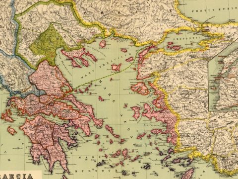 1903_Heinrich Kiepert – ‘Graecia cum insulis et oris maris Aegaei’, Berlin (Dietrich Reimer) 1903_Heinrich Kiepert - 'Graecia cum insulis et oris maris Aegaei', Berlin (Dietrich Reimer)