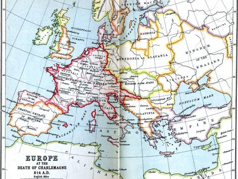 0814~ «_Europe at the death of Charlegmagne