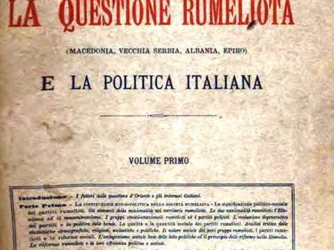 1908_Giovanni Amadori – ‘La Questione Rumeliota’