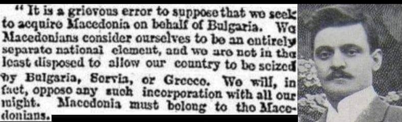 1901.04.12_The Times, London – The Macedonian agitation, Boris Sarafov 1901.04.12_The Times, London - The Macedonian agitation, Boris Sarafov