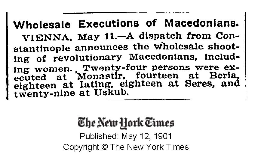 1901.05.12_The New York Times - Wholesale executions of Macedonians