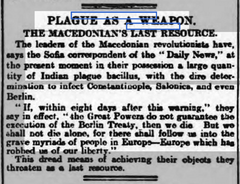 1903.06.02_ Lancashire Evening Post – По Солунските атентати Гемиџиите се заканувале со биолошко оружје 1903.06.02_ Lancashire Evening Post - По Солунските атентати Гемиџиите се заканувале со биолошко оружје