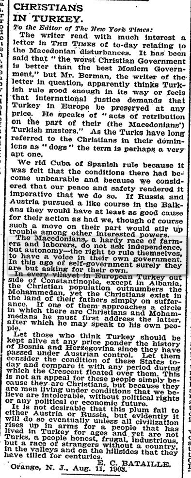 1903.08.11_The New York Times - Christians in Turkey