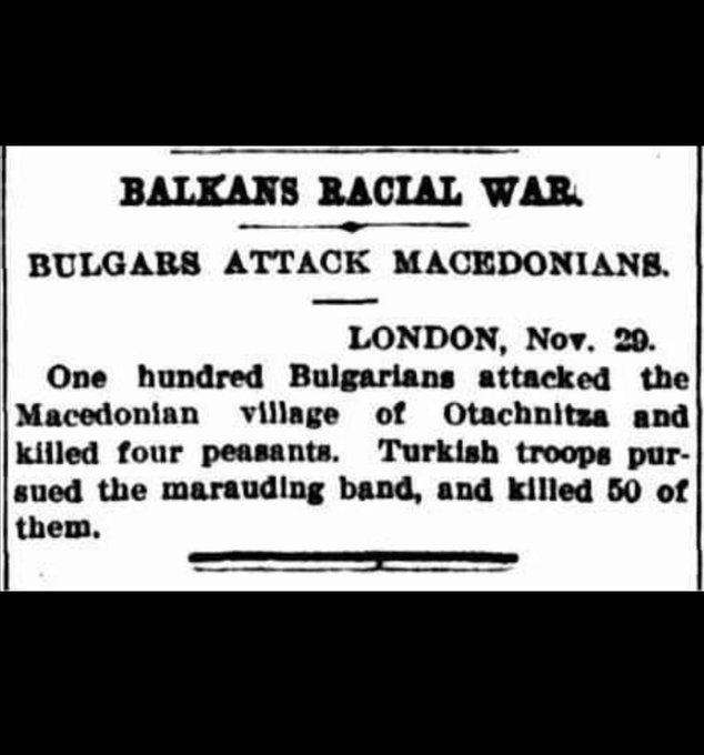 1907.11.29_New York Times – Bulgars Attack Macedonians 1907.11.29_New York Times - Bulgars Attack Macedonians