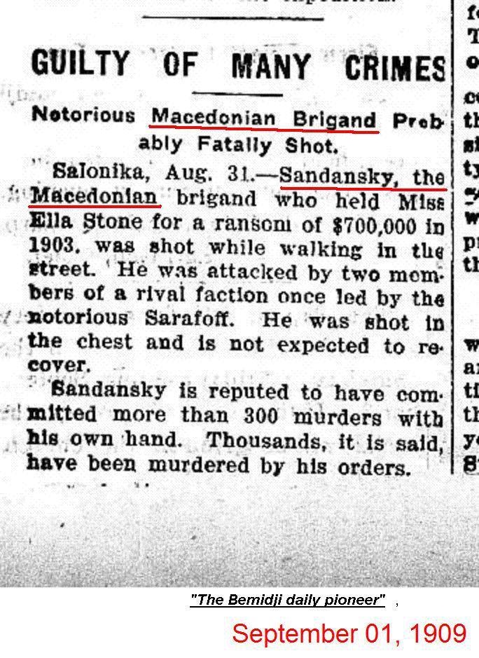 1909.09.01_The Bemidji Daily Pioneer (Sandansky, the Macedonian)