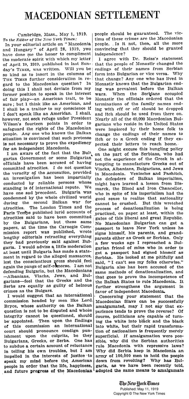 1919.05.11_The New York Times – Macedonian settlement 1919.05.11_The New York Times - Macedonian settlement-01