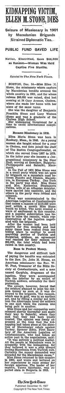 1927.12.15_The New York Times – Miss Stone dies 1927.12.15_The New York Times - Miss Stone dies-01