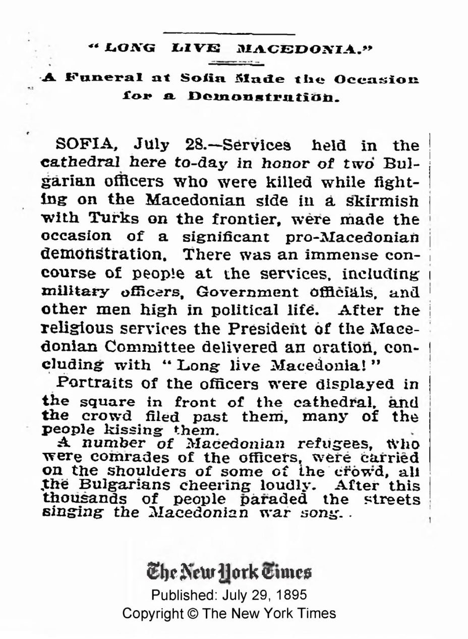 1895.07.29_The New York Times – Long Live Macedonia 1895.07.29_The New York Times - Long Live Macedonia