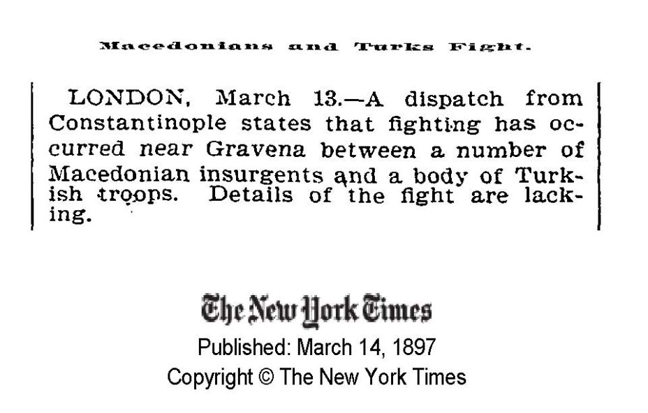 1897.03.14_The New York Times – Macedonians and Turks fight 1897.03.14_The New York Times - Macedonians and Turks fight