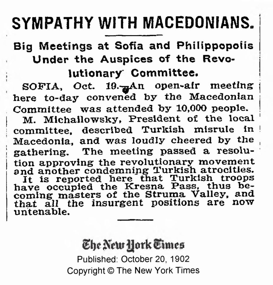 1902.10.20_The New York Times – Sympathy with Macedonians 1902.10.20_The New York Times - Sympathy with Macedonians