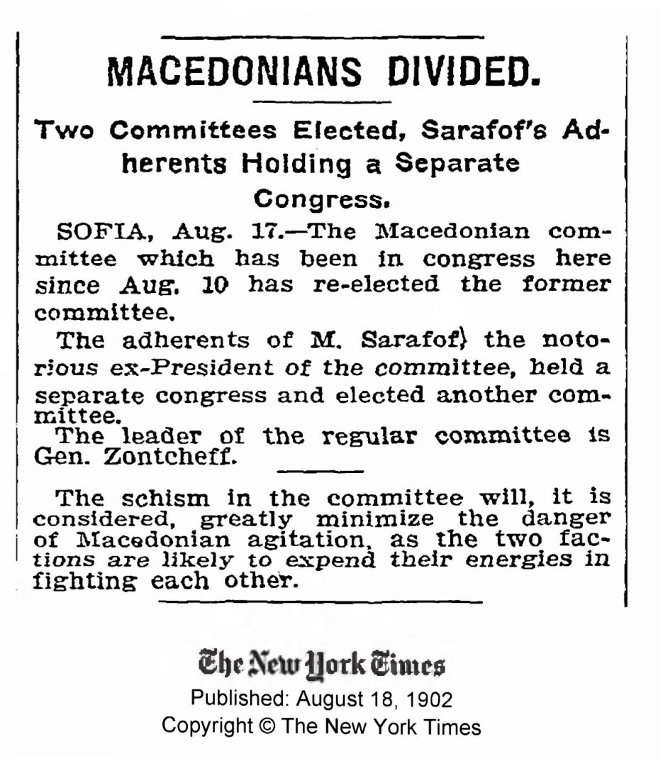 1902.08.18_The New York Times – Macedonians divided 1902.08.18_The New York Times - Macedonians divided