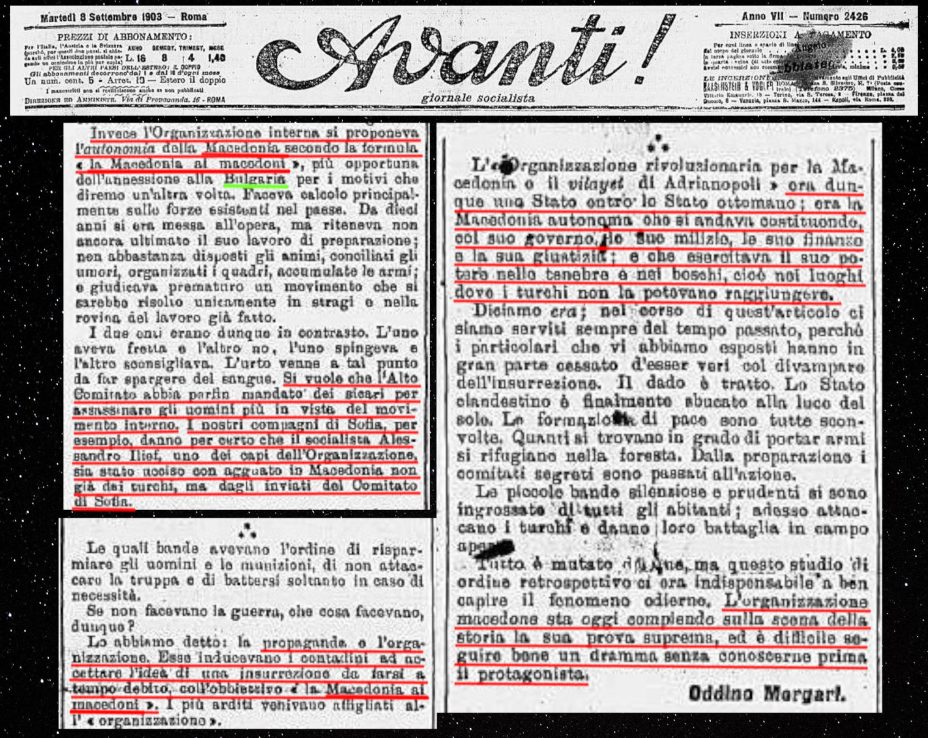 1903.09.08_Avanti! – Odinno Morgari, ‘Oriente in Fiamme’, p1, Roma 1903.09.08_Avanti! - Odinno Morgari, 'Oriente in Fiamme', p1, Roma